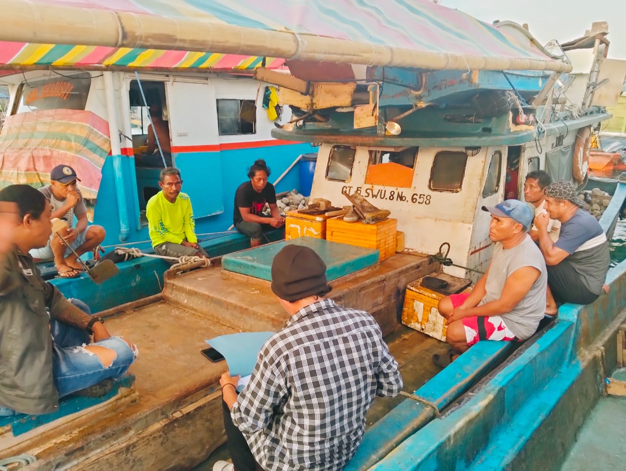 Adukasi kepada AKP terkait Perjanjian kerja laut.
