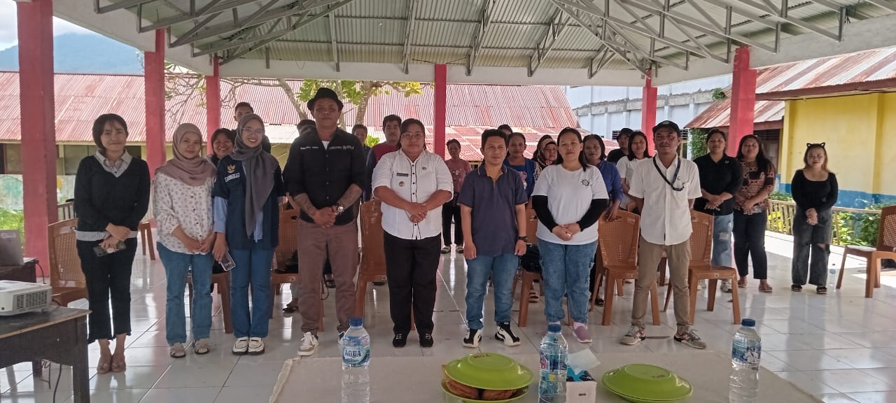 foto bersama pengurus DPW Lembeh selatan